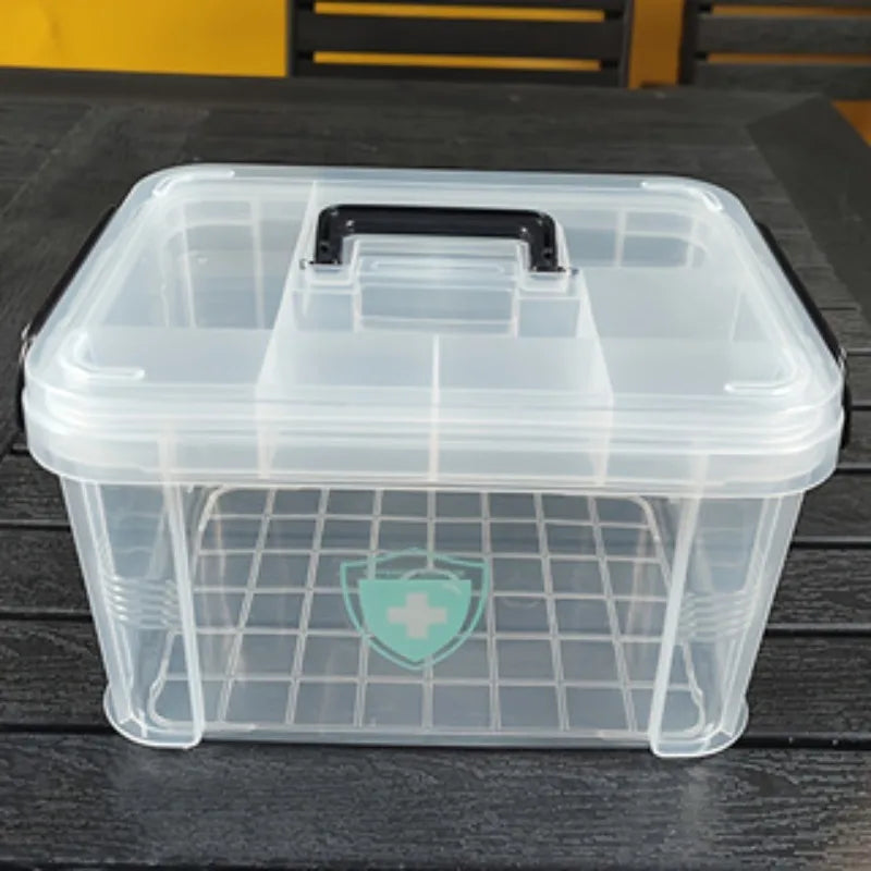 1 PC Double-layer Pill Boxes.