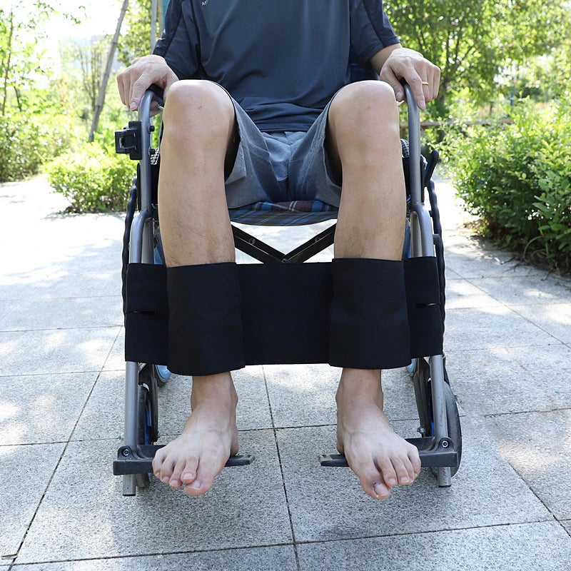 Portable Wheelchair Non-Slip Leg Strap.
