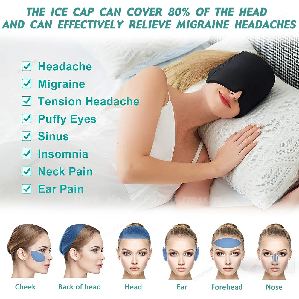 Migraine Headache Relief Hat.