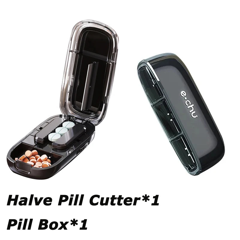 Quartering Pill Cutter & Storage Box