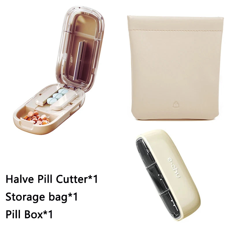 Quartering Pill Cutter & Storage Box