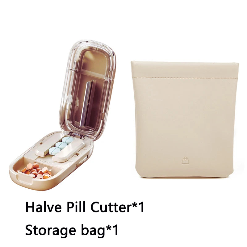 Quartering Pill Cutter & Storage Box