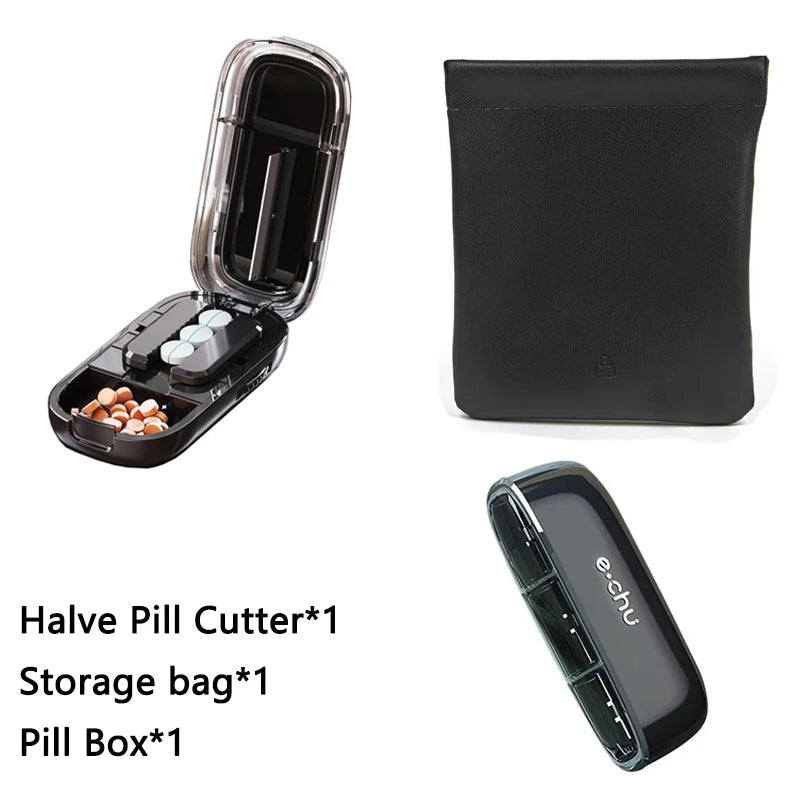 Quartering Pill Cutter & Storage Box