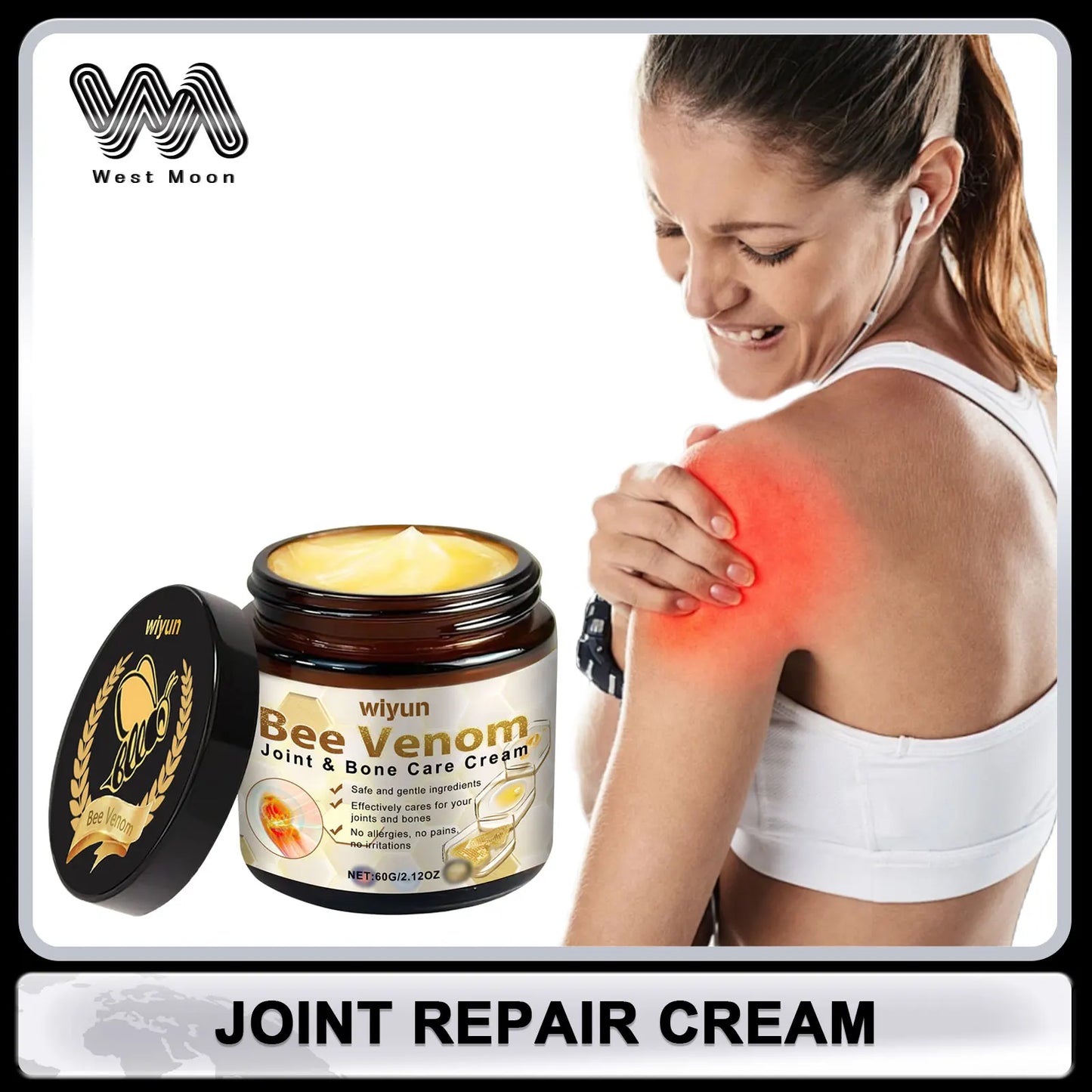 Bee Venom Cream for Joint and Muscles.