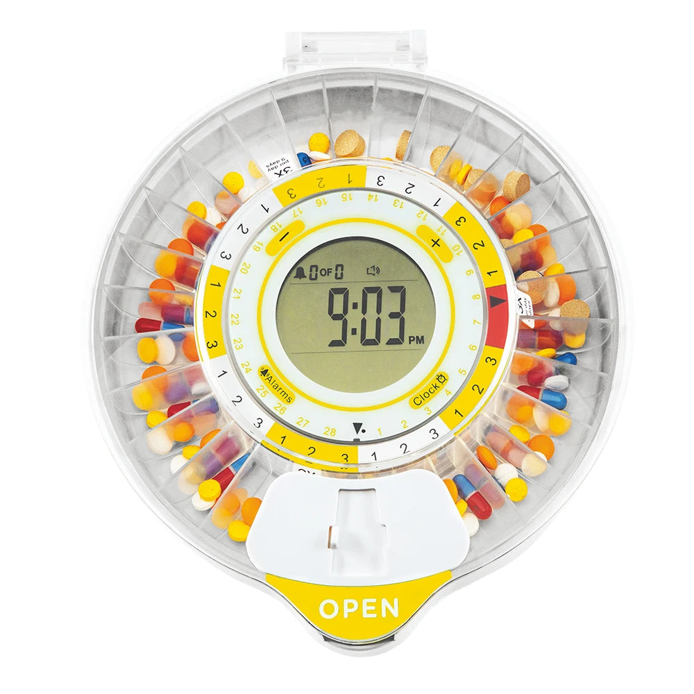 Smart Pill Dispenser Pill Box Organizer.
