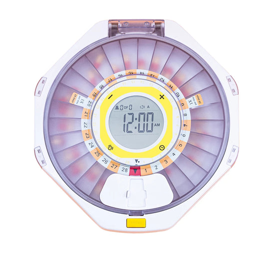 Smart Pill Dispenser Pill Box Organizer.