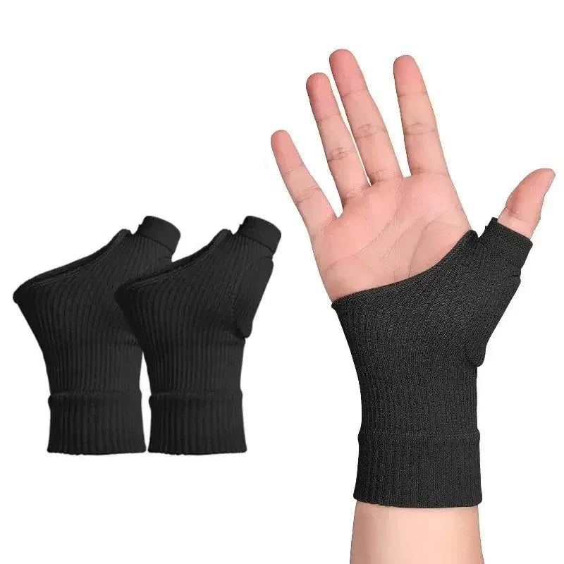 1 Pair Breathable Wrist Thumb Compression Arthritis Gloves.