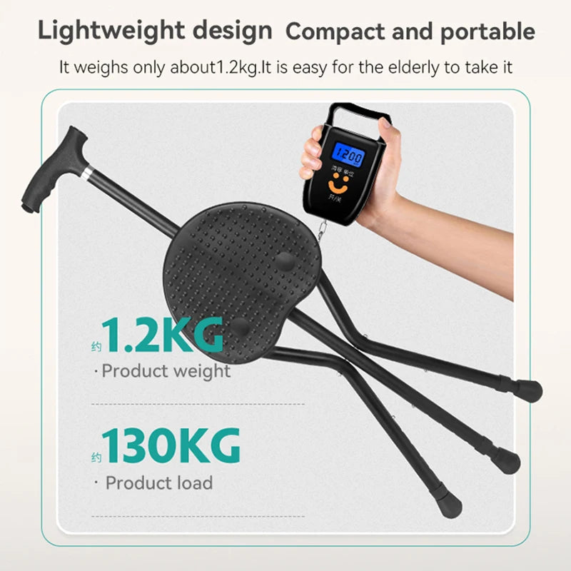 Anti-Slip Multifunctional Walking Stick.