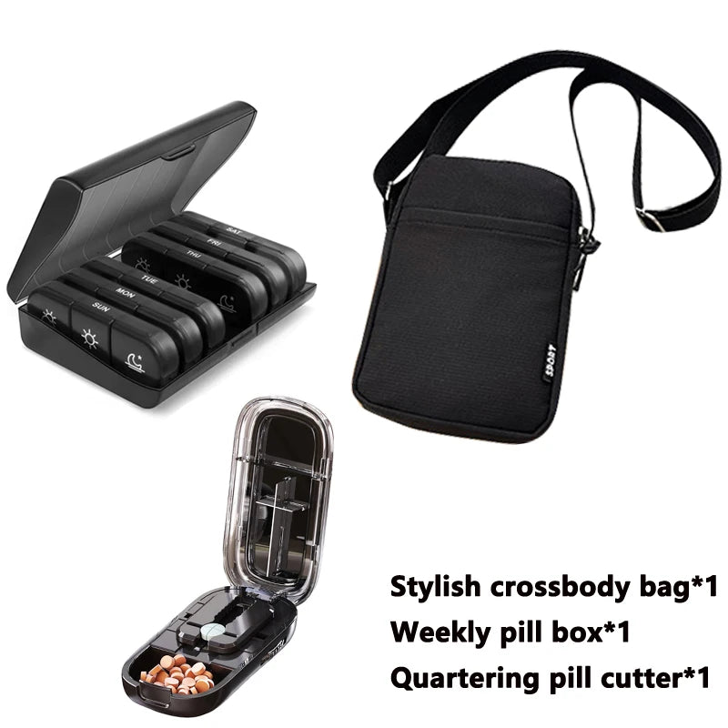 Quartering Pill Cutter & Storage Box