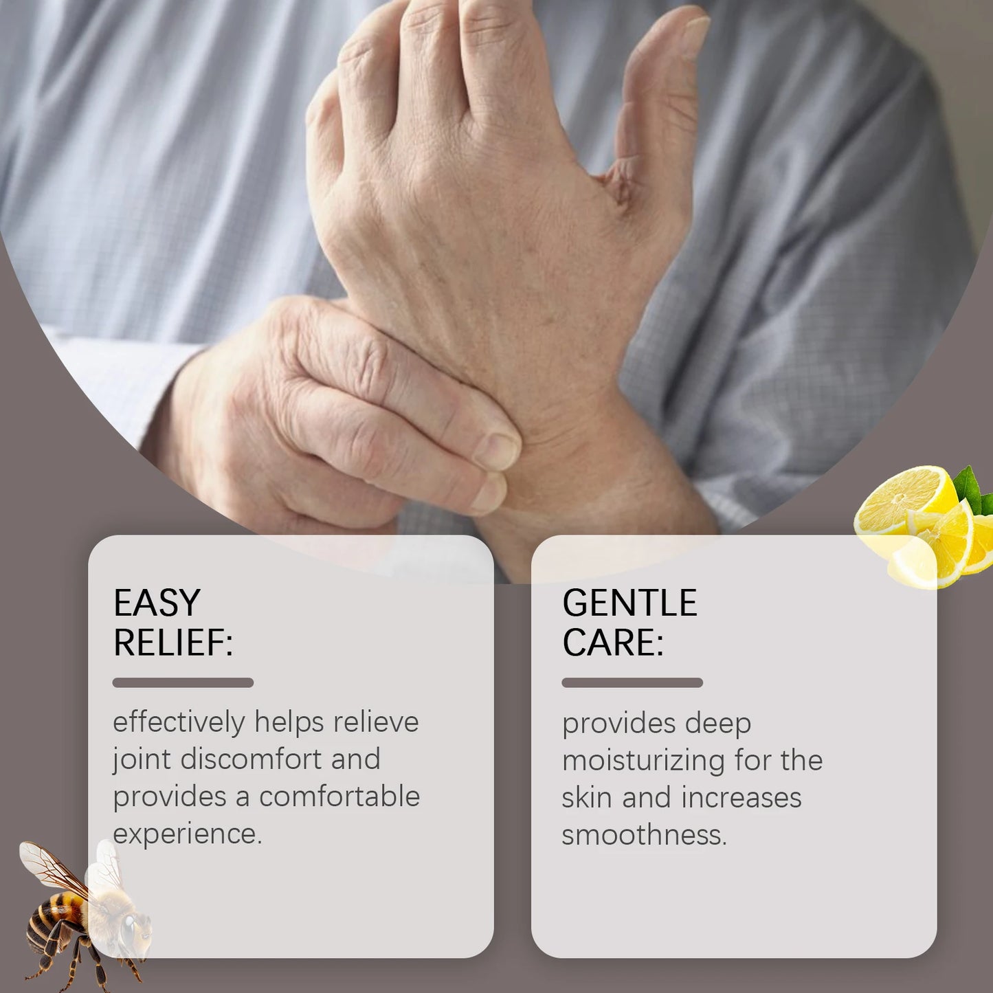 Bee Venom Cream for Joint and Muscles.