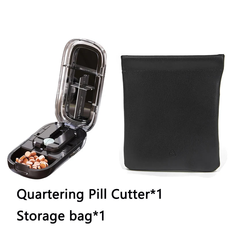 Quartering Pill Cutter & Storage Box