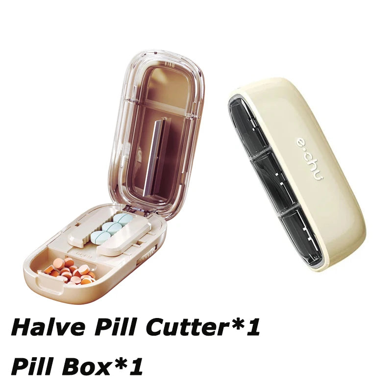 Quartering Pill Cutter & Storage Box