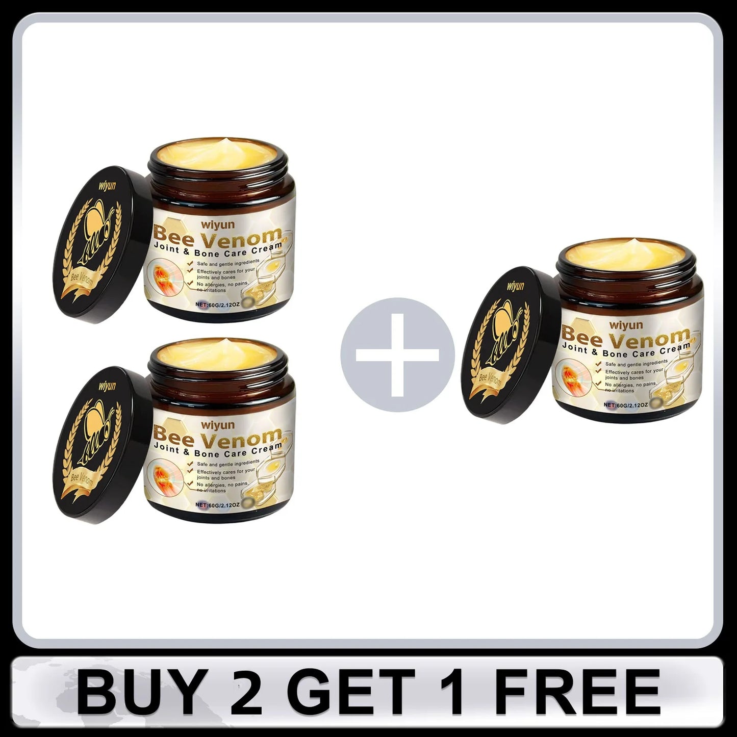Bee Venom Cream for Joint and Muscles.
